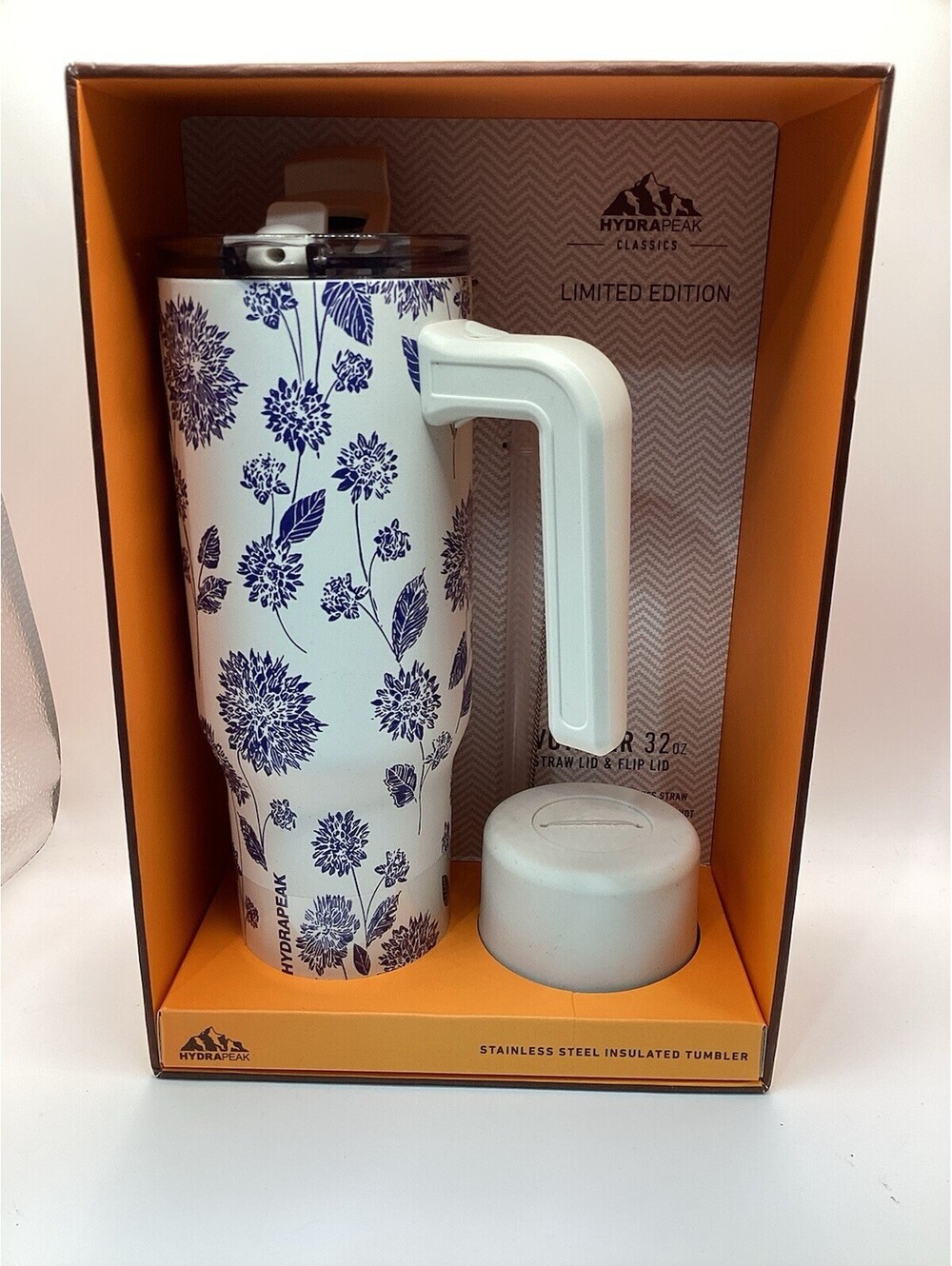 Hydrapeak Voyager 32oz Insulated Tumbler - Artisan Collection -Dandelions